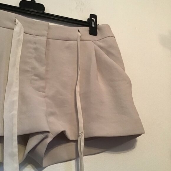 Aritzia Wilfred Exergue Shorts Ribbon Tie Crepe Shorts - Picture 7 of 12